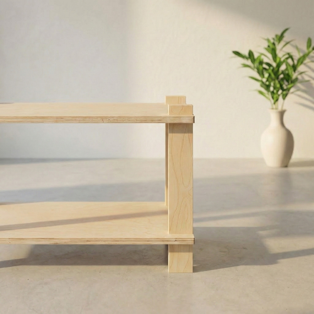 İskandinav tarz modüler TV ünitesi, dayanıklı 13 katmanlı huş kontrplak yapı