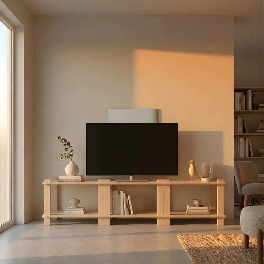 SVEA | İskandinav Modüler Ahşap TV Ünitesi